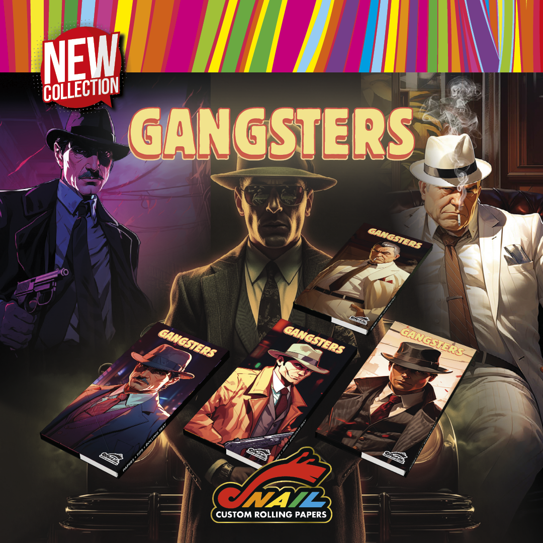 Introducing Snailpapers' New Gangsters Collection: Elevate Your Smoking Game with King Size Slim Rolling Papers