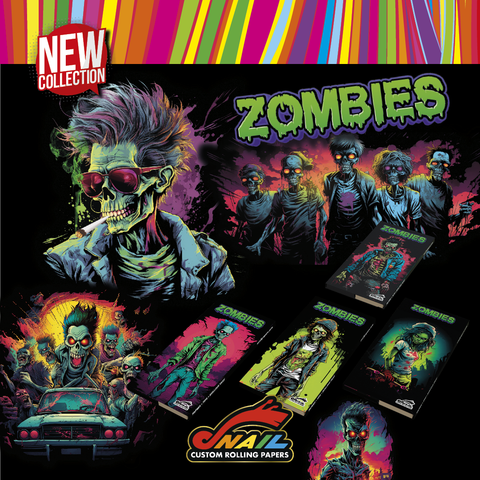 Embrace the Undead with Snailpapers' New Zombies Collection