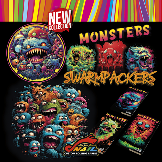 Unleash Your Fearless Side with Snailpapers' New Monsters Collection